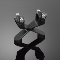 Highway Hawk H56-062B Nástavce řídítek Cross 25mm černá